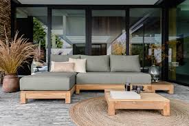 loungeset tuin hout