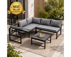 Ontspannen in Stijl: Leen Bakker Tuinmeubelen Loungeset voor Optimaal Comfort