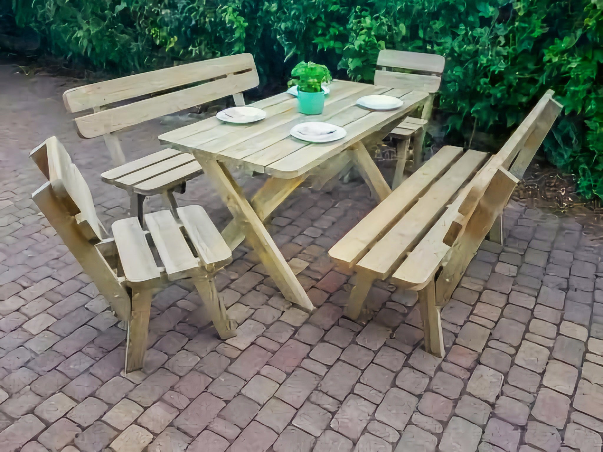 Optimaal genieten van je buitenruimte met een kleine tuinset