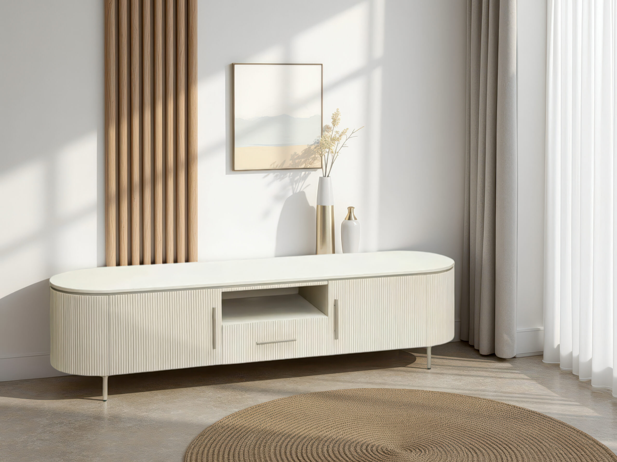 Creëer een Stijlvol Interieur met Witte Hoogglans Meubels